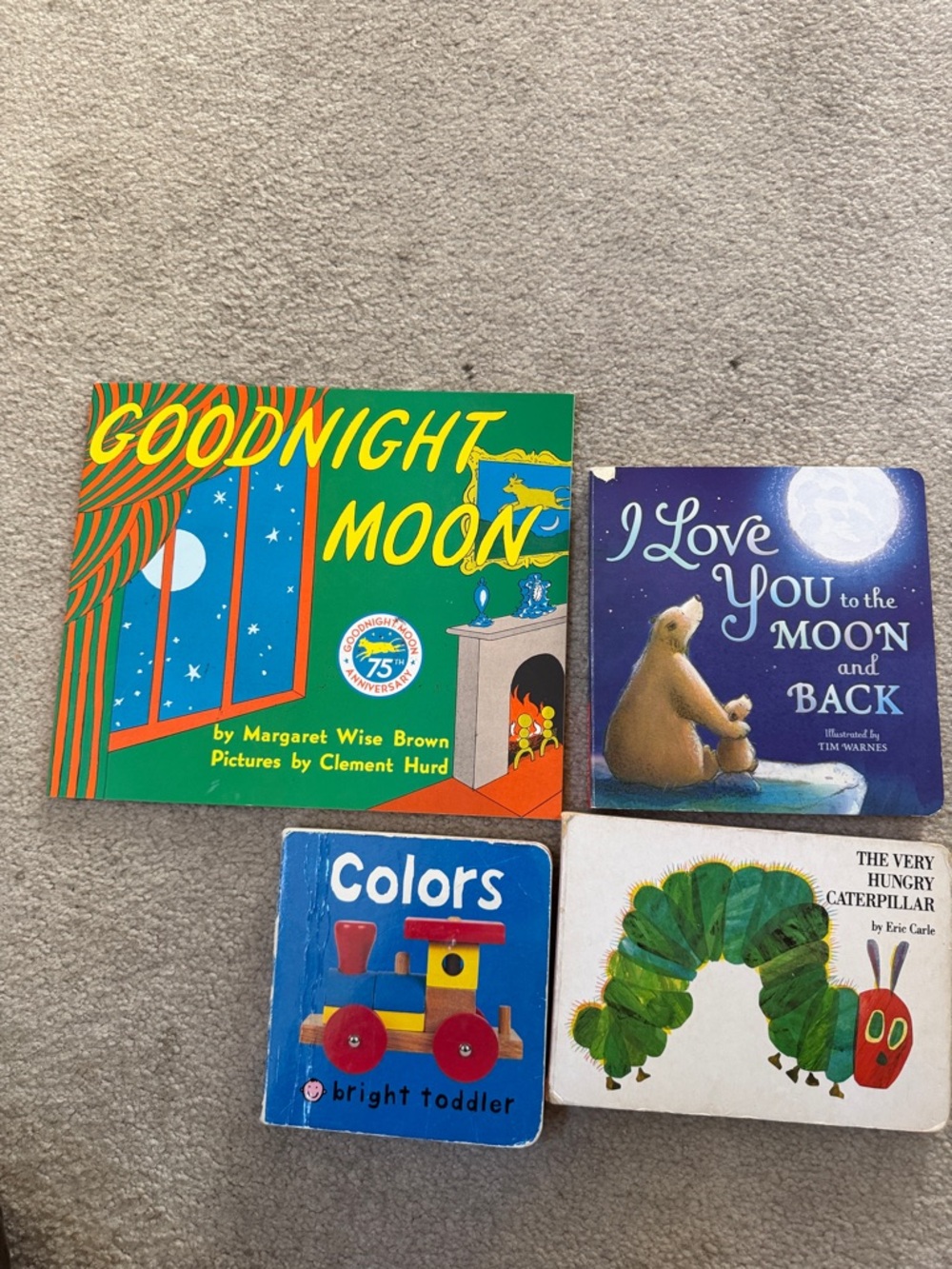Goodnight Moon Board Book - Green Edition